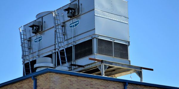 roof-top AC unit installation